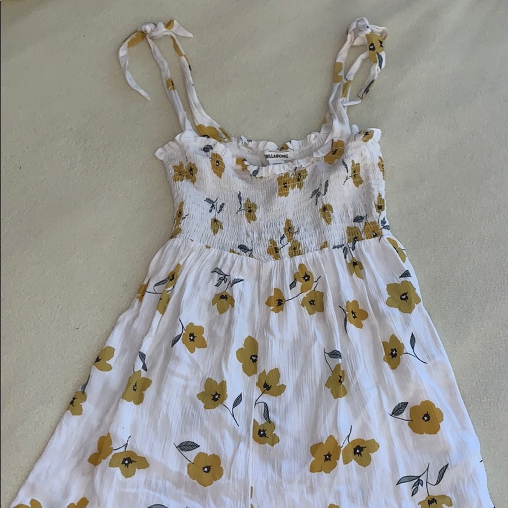 Billabong Floral Overalls